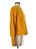 Madewell Yellow Windemere Pointelle Pullover Sweater Size M - photo 4