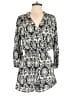 Oboe 100% Polyester Paisley Gray Romper Size M - photo 1