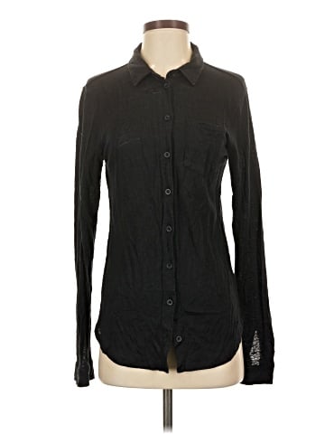 Neve Long Sleeve Button-Down Shirt (view 1)