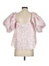Caroline Constas 100% Polyester Pink Short Sleeve Blouse Size XXS (estimated) - photo 2