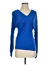 BCBGMAXAZRIA 100% Modal Blue Long Sleeve Top Size XS - photo 1