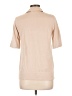 Ellison 100% Cotton Tan Short Sleeve Blouse Size L - photo 2