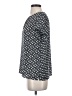 Azoe 100% Polyester Stars Black Short Sleeve Blouse Size S - photo 5