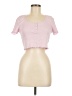 BP. Pink Short Sleeve Top Size M - photo 1