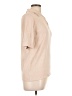Ellison 100% Cotton Tan Short Sleeve Blouse Size L - photo 4
