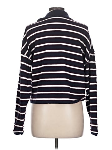 Madewell Relaxed Polo Shirt in Stripe (view 2)