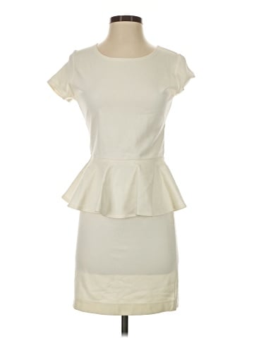 Red Saks Fifth Avenue Cocktail Dress (view 1)