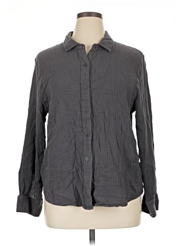 Splendid Long Sleeve Button-Down Shirt (view 1)
