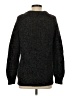 Topshop Tweed Black Pullover Sweater Size 2 - photo 2