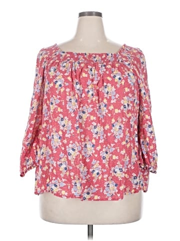 Chaps 3/4 Sleeve T-Shirt (view 1)