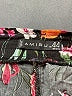 Amisu 100% Viscose Floral Black Shorts Size EU 44 / US 14 - photo 3