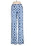 J. McLaughlin 100% Spandex Print Blue Casual Pants Size XS - photo 2