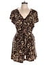 Romantichut Animal Print Brown Romper Size XL (estimated) - photo 1