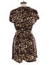 Romantichut Animal Print Brown Romper Size XL (estimated) - photo 2