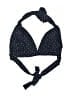 Seraphine Polka Dots Black Blue Swimsuit Top Size Med Maternity - photo 1