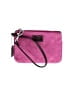 Coach 100% Leather Pink Leather Wristlet One size - photo 1