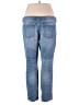 a.n.a. A New Approach Hearts Blue Jeans Size 14 - photo 2
