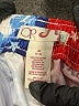 Op 100% Polyester Stars Blue Athletic Shorts Size M - photo 3