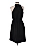 Theory 100% Polyester Solid Black Cocktail Dress Size M - photo 2