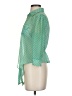 Mine Polka Dots Green 3/4 Sleeve Blouse Size S - photo 5