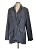 Chico's Chevron-herringbone Gray Blazer Size Lg (2) - photo 1