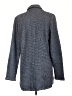 Chico's Chevron-herringbone Gray Blazer Size Lg (2) - photo 2