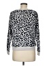 Victoria's Secret Animal Print Silver Pullover Sweater Size M - photo 2