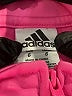 Adidas 100% Polyester Pink Track Jacket Size 6 - photo 3