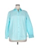 Foxcroft Teal 3/4 Sleeve Button-Down Shirt Size 18 - photo 1