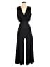 Shape FX Solid Black Jumpsuit Size 4 - photo 1