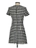 Bebop 100% Polyester Tweed Gray Casual Dress Size XS - photo 2