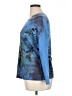 Appropriate Behavior 100% Polyester Blue Long Sleeve T-Shirt Size 1X - photo 5