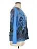 Appropriate Behavior 100% Polyester Blue Long Sleeve T-Shirt Size 1X - photo 4