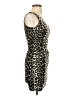 Necessary Objects Animal Print Black Cocktail Dress Size S - photo 4