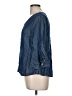 Allison Joy 100% Lyocell Blue 3/4 Sleeve Blouse Size M (estimated) - photo 5