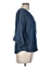 Allison Joy 100% Lyocell Blue 3/4 Sleeve Blouse Size M (estimated) - photo 4