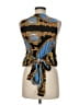 Tiny Blue Sleeveless Blouse Size M - photo 2