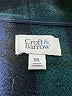 Croft & Barrow Plaid Teal Coat Size XXL - photo 6