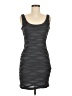 Soprano 100% Polyester Gray Cocktail Dress Size M - photo 1