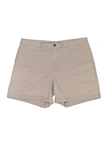 Caslon Khaki Shorts (view 1)