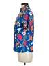 Anatomie Floral Blue Short Sleeve Blouse Size M - photo 5