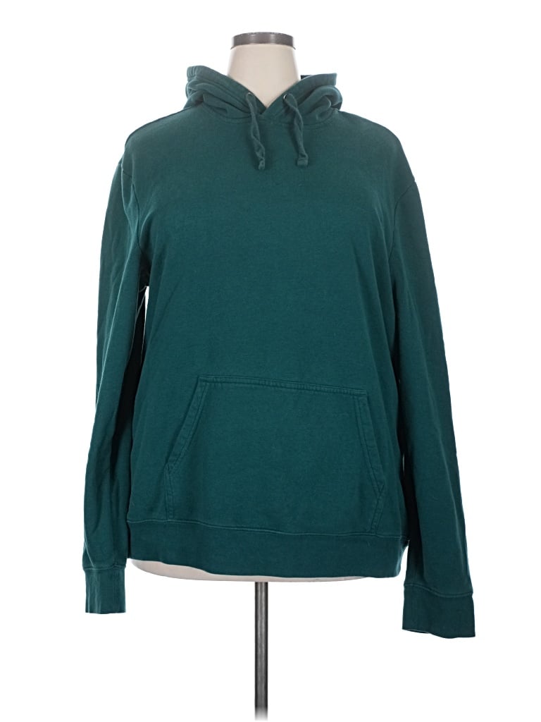 Pre-owned Urban Pipeline Pullover Hoodie In Teal
