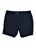 Talbots 100% Cotton Solid Blue Shorts Size 8 - photo 1