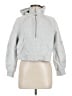 Lululemon Athletica Solid Gray Silver Pullover Hoodie Size M (estimated) - photo 1