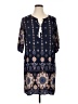 Halife Paisley Blue Casual Dress Size XL - photo 1