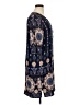 Halife Paisley Blue Casual Dress Size XL - photo 4