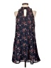 Alya 100% Polyester Floral Blue Casual Dress Size S - photo 1