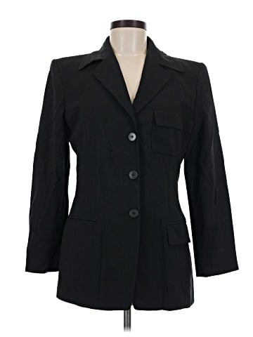 Linda Allard Ellen Tracy Wool Blazer (view 1)