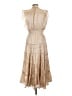 Wishlist 100% Polyester Tan Casual Dress Size L - photo 2
