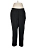 Catherines Solid Black Active Pants Size 1X - photo 1
